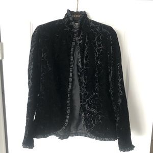Vintage velvet jacket.
